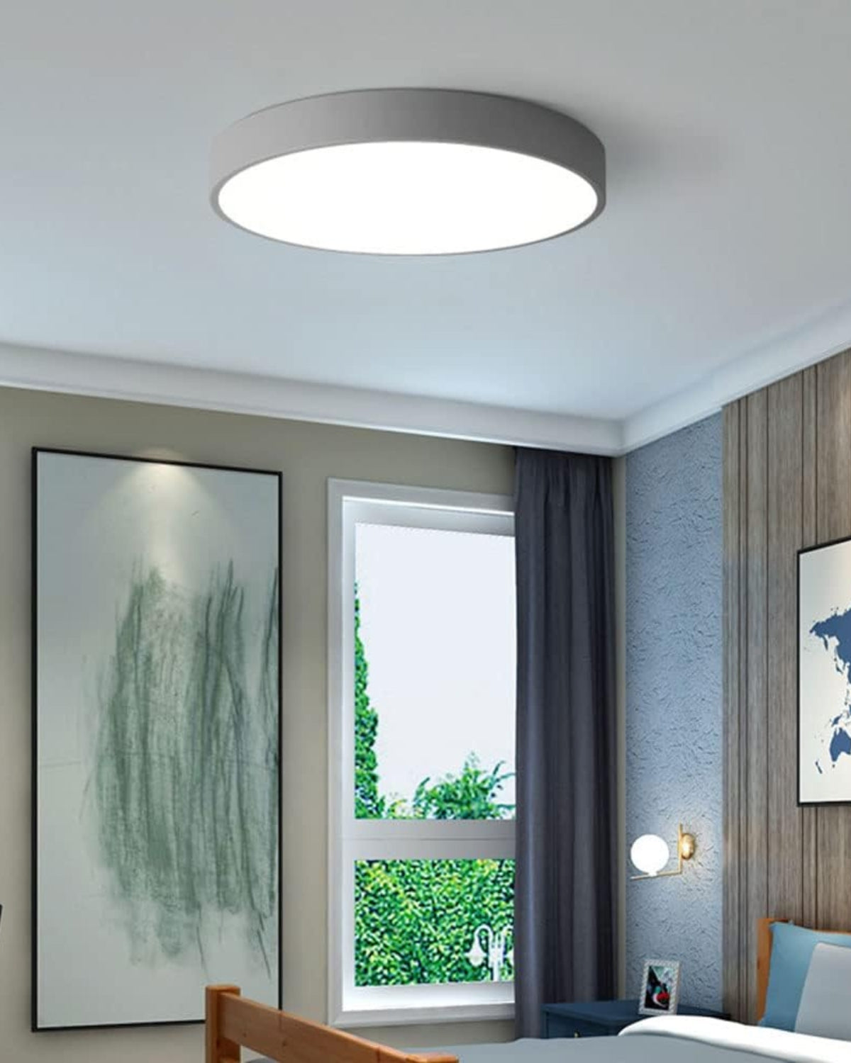 Moravia - Lampada a soffitto con design moderno