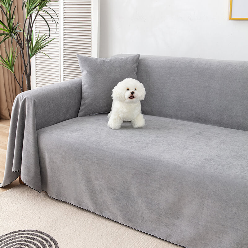 Copertura per Divano Premium Impermeabile con Bordo Jacquard