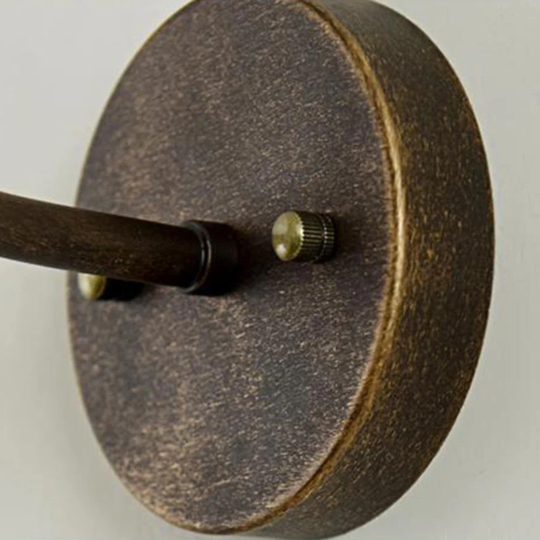 Lampada da Parete Esterna Impermeabile IP65 in Ottone Antico