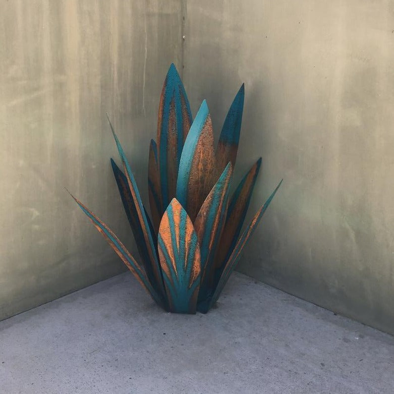 GartenGlanz - Scultura Rustica in Agave Eterna Impermeabile | 50% SCONTO