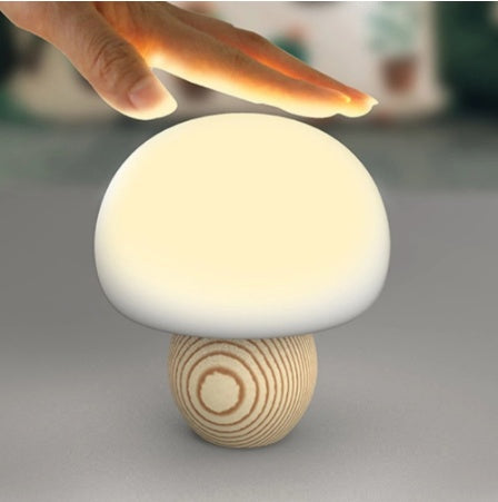 Lampada notturna LED in silicone regolabile