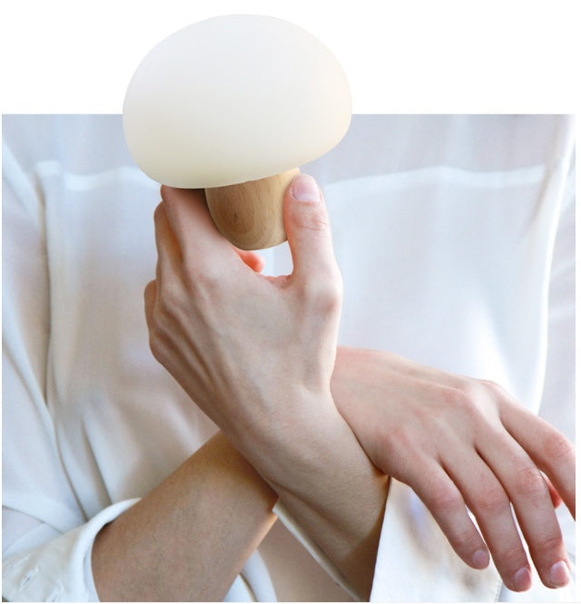 Lampada notturna LED in silicone regolabile