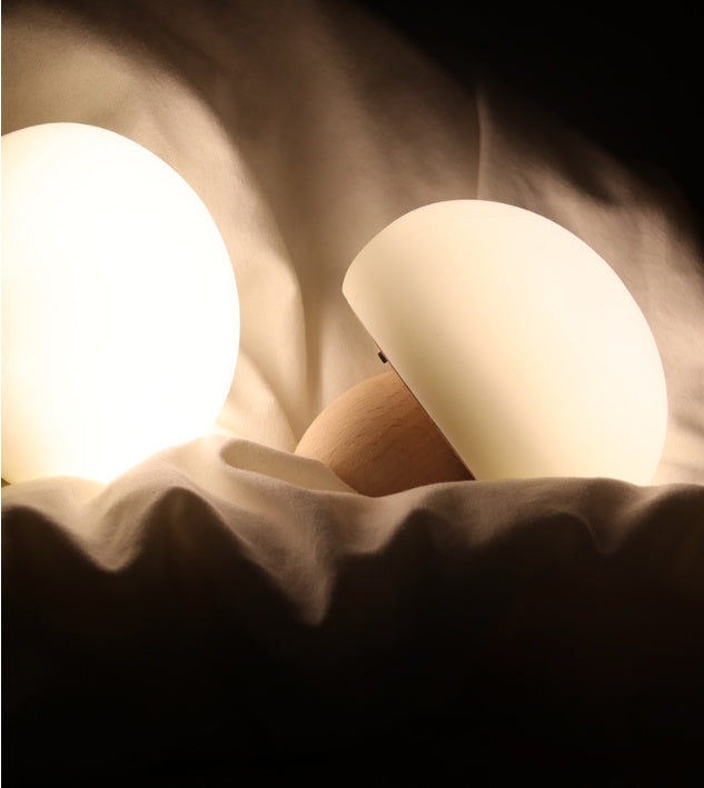 Lampada notturna LED in silicone regolabile