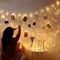 ClipGlow LED Fotolamp - Luci Magiche a Stringa con Clip per Foto