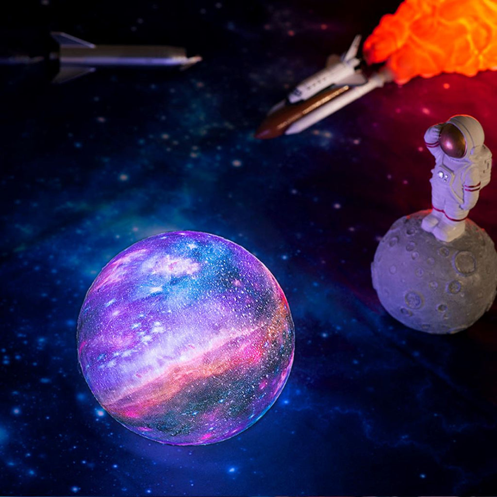 Lampada Lunare Senza Fili Atmosfera Spaziale