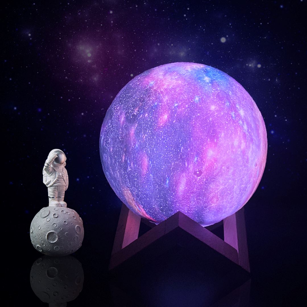 Lampada Lunare Senza Fili Atmosfera Spaziale