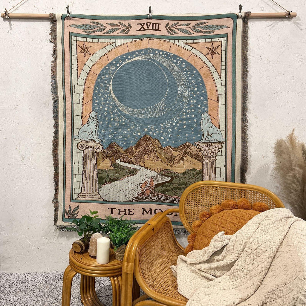 Coperta Woven Mystic Moon