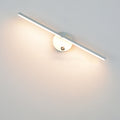 Interruttore a LED per specchio a muro in alluminio minimalista nordico