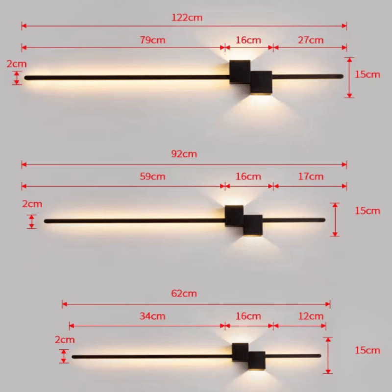 LINESTRIPE – Applique LED minimalista per un ambiente moderno