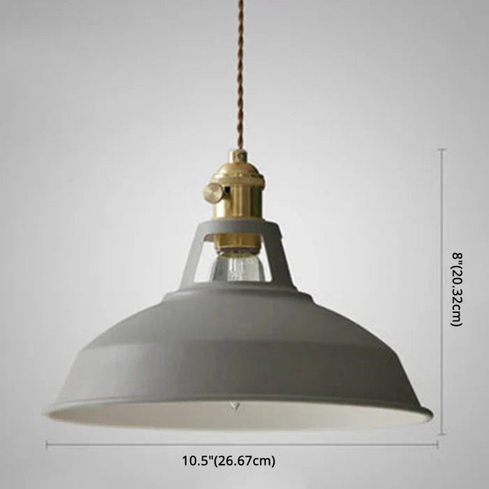 Lampada a sospensione industriale retro - IronGlow
