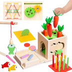 ActivityCube – Scatola di giocattoli Montessori con 8 attività didattiche per neonati