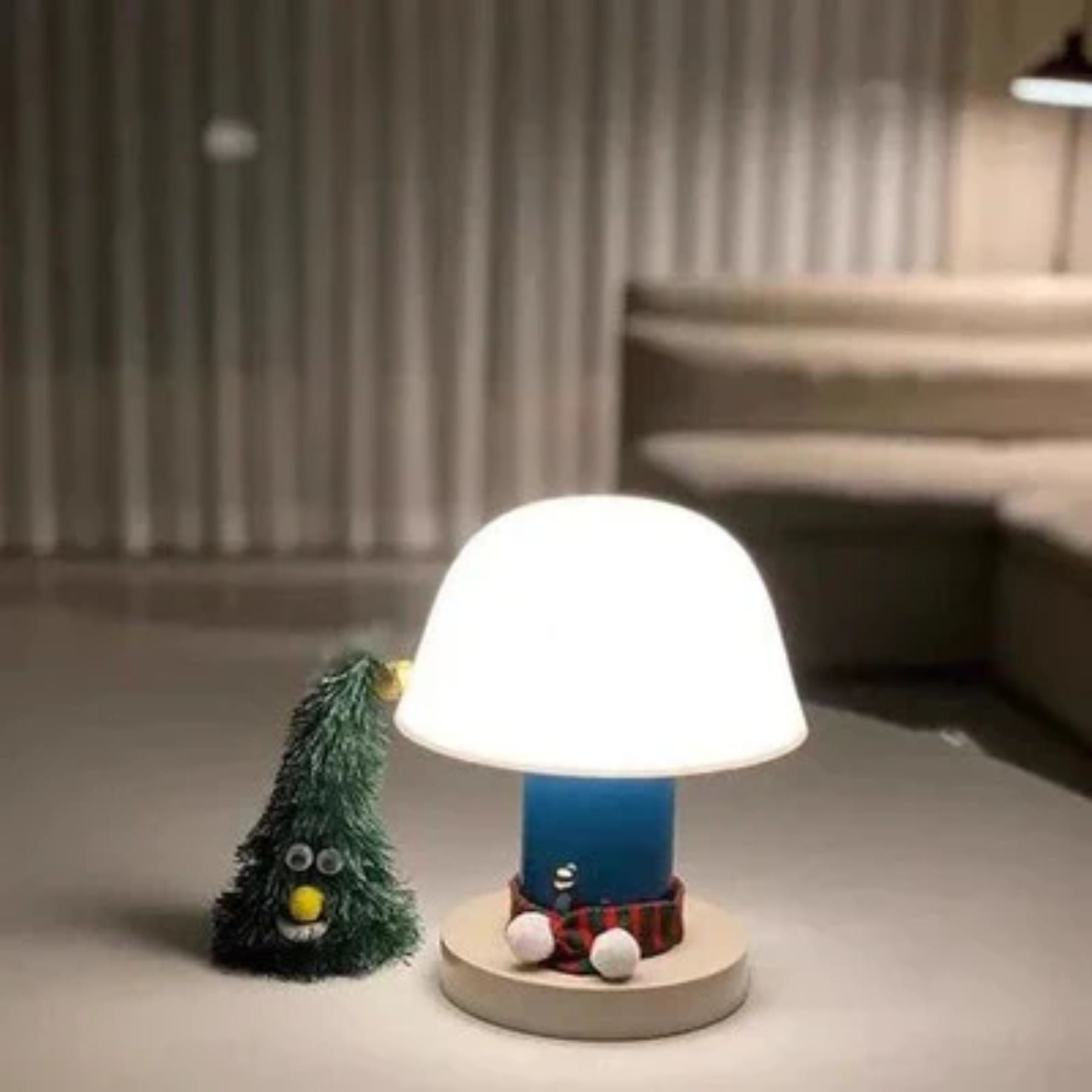 Mini Lampada da Tavolo a Fungo