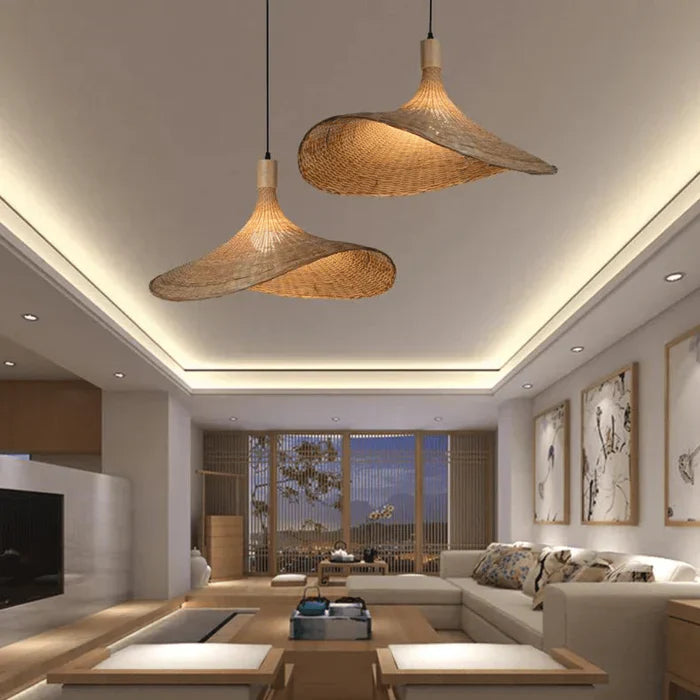 Lampadario Weiden - RusticWeave