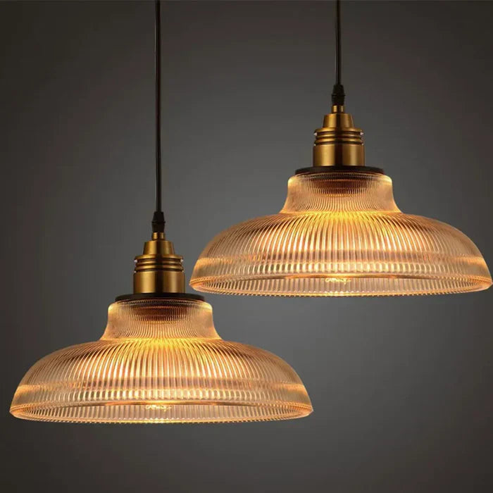 Lampada a sospensione in vetro - CrystalLoom