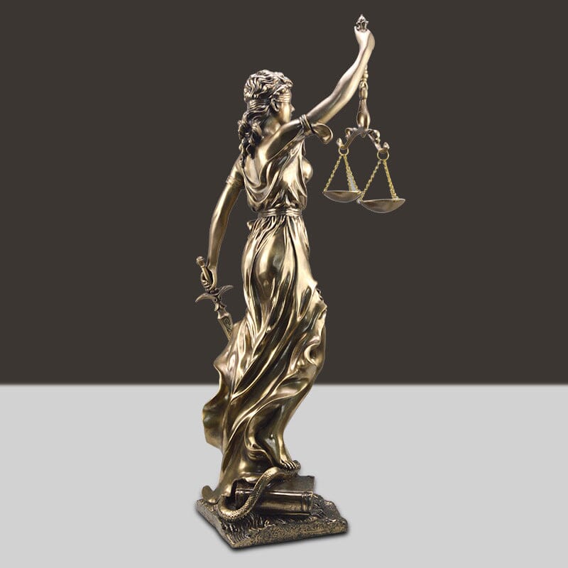 Brehn | Statua decorativa della Dea della Giustizia