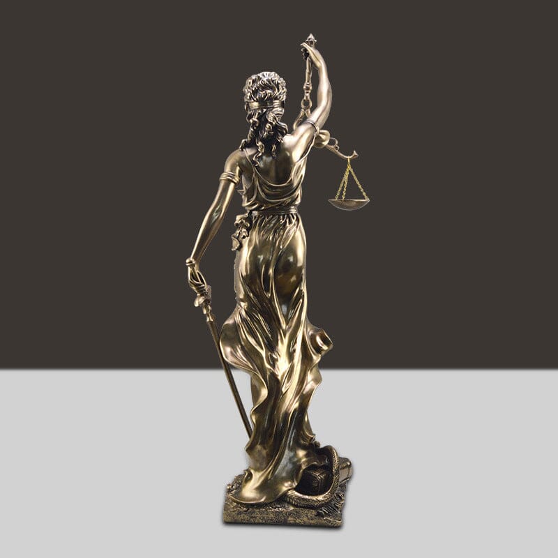 Brehn | Statua decorativa della Dea della Giustizia