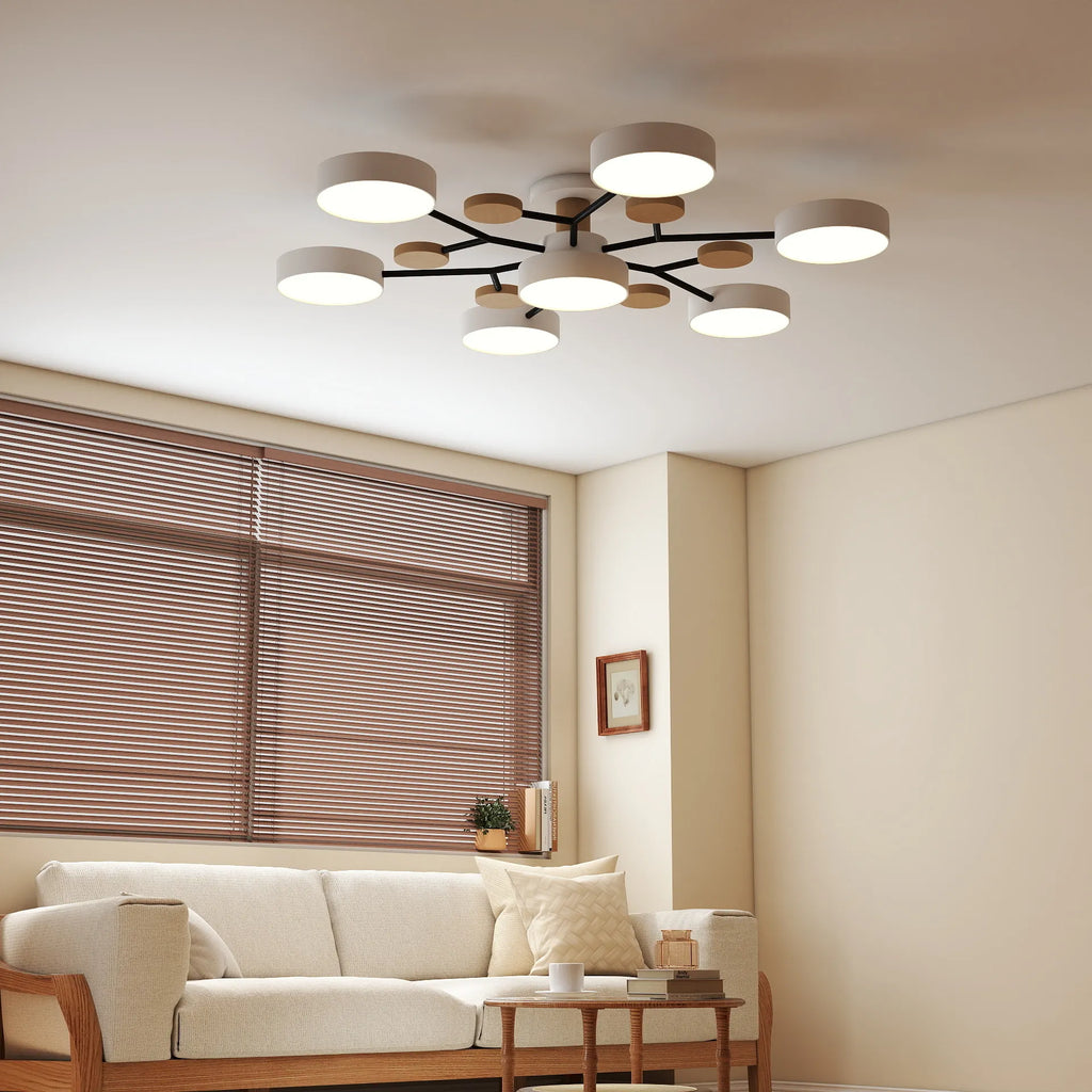 Lampada da Soffitto Circolare in Acrilico LED