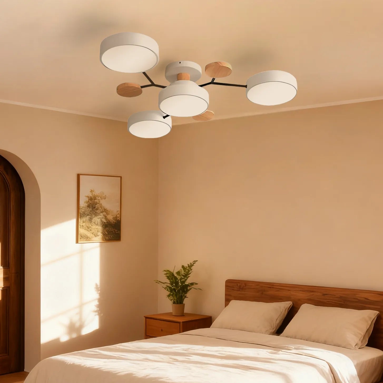 Lampada da Soffitto Circolare in Acrilico LED