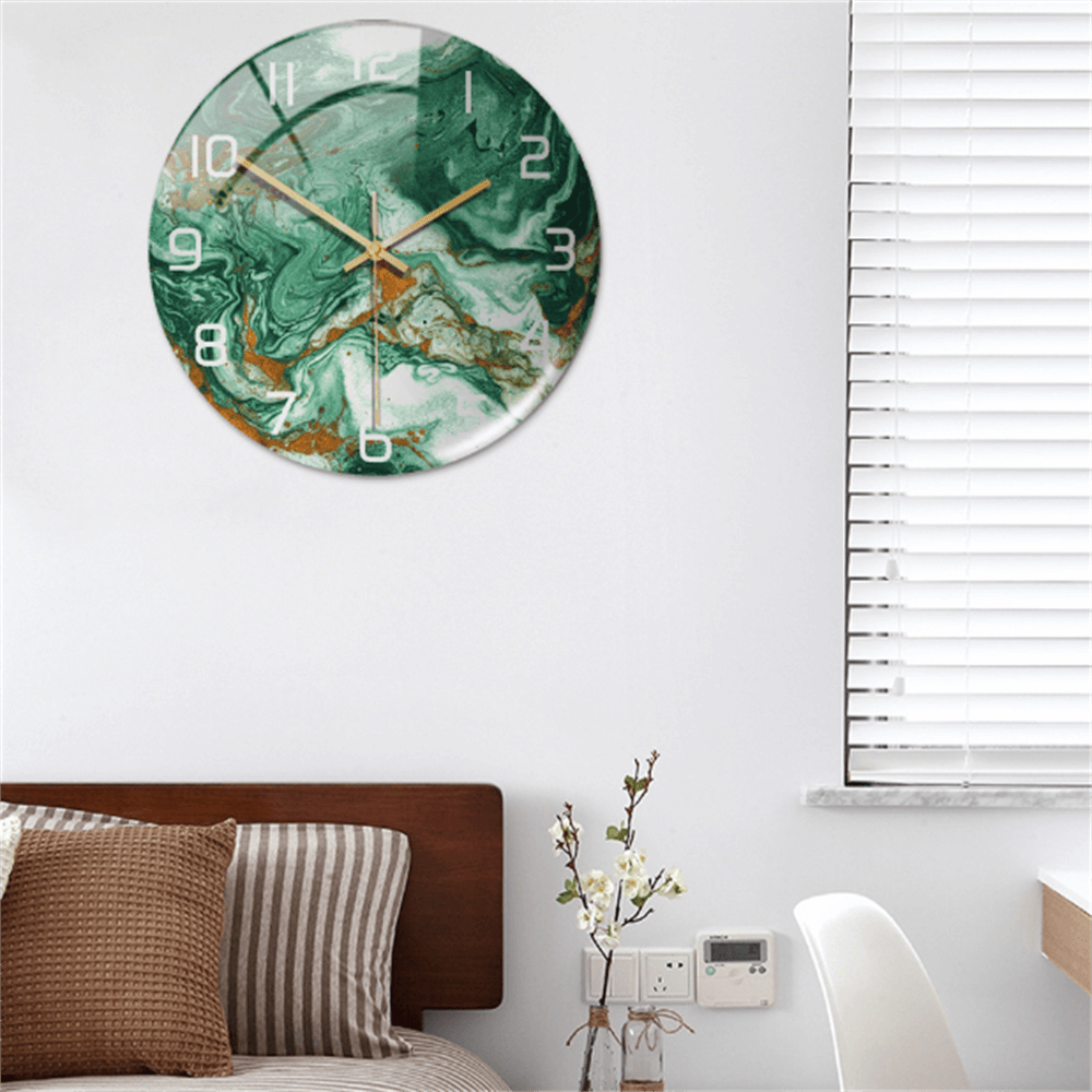 Orologio da Parete Elegante con Struttura in Marmo - MarbleTime