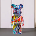 Figura Decorativa in Resina Arte Urbana Orso