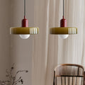 Lampada a Sospensione in Vetro Bauhaus a 2 Teste Regolabile
