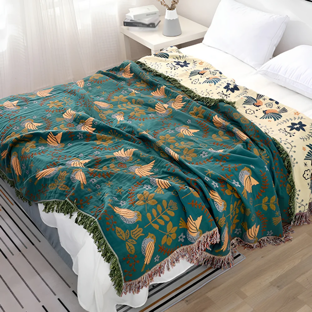Fexor - Coperta Ricamata Calda