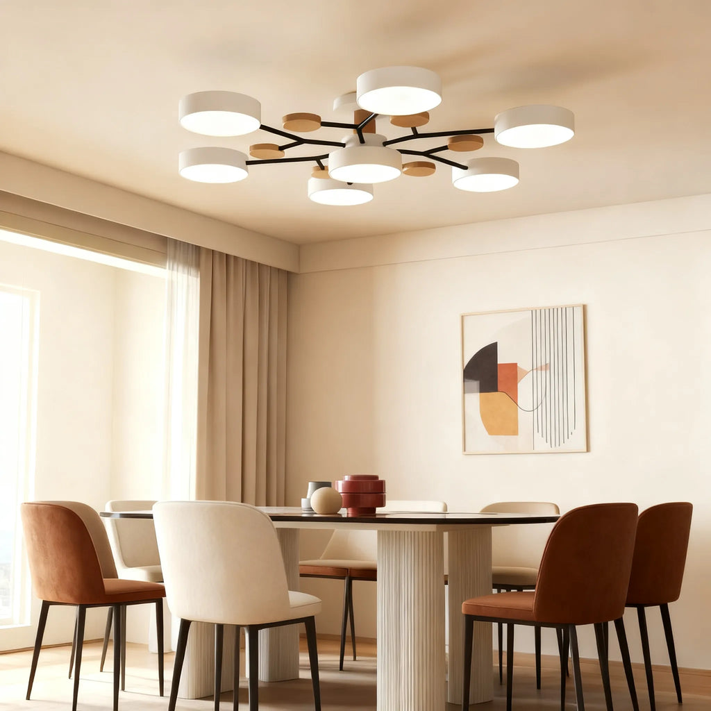 Lampada da Soffitto Circolare in Acrilico LED