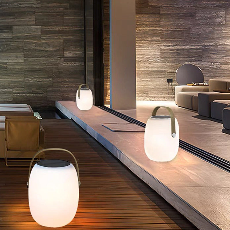 Arivana | Luce LED da esterno ricaricabile moderna con telecomando e illuminazione ambientale a cambio colore