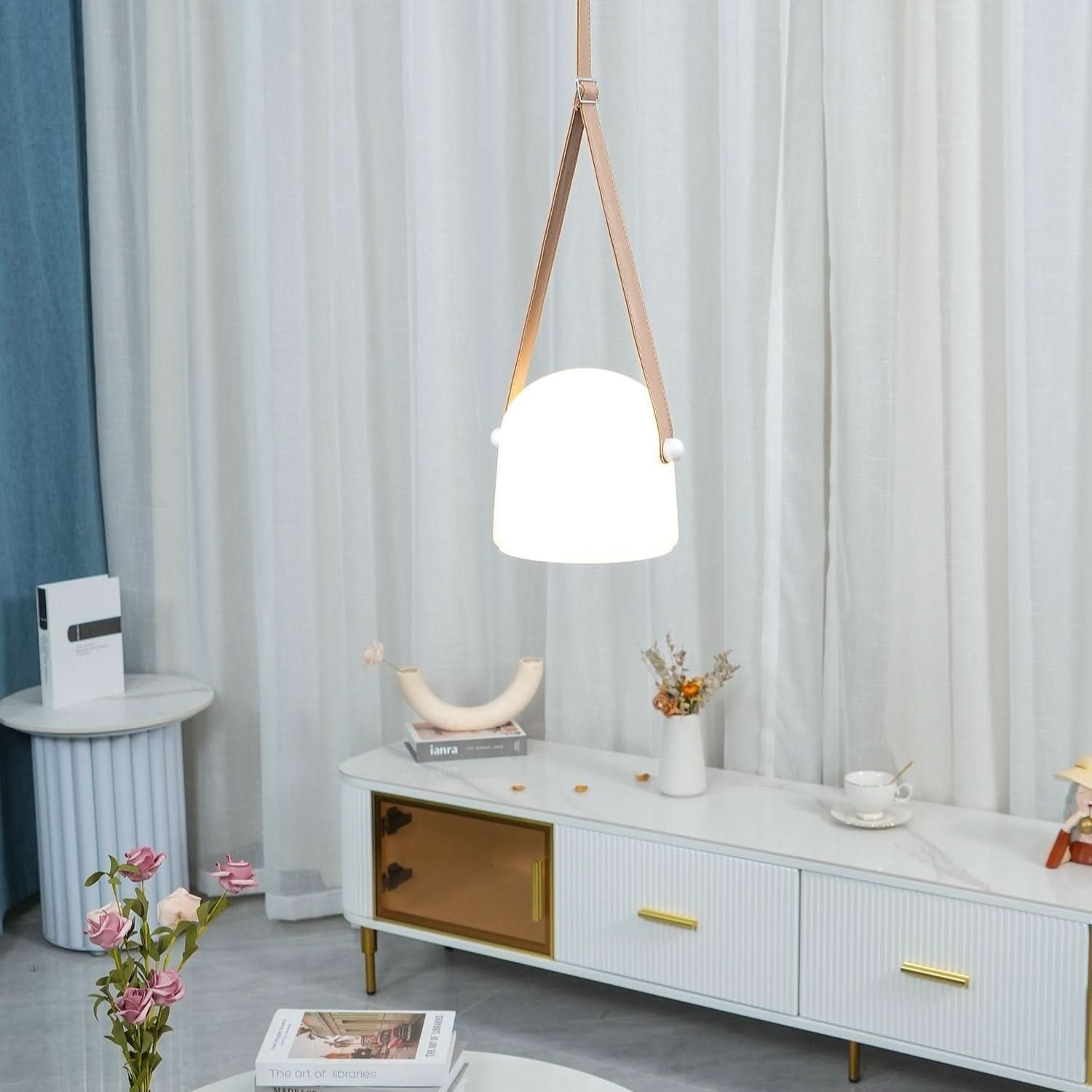Lampada a Sospensione LED Mona Minimalista – Design Moderno in Vetro