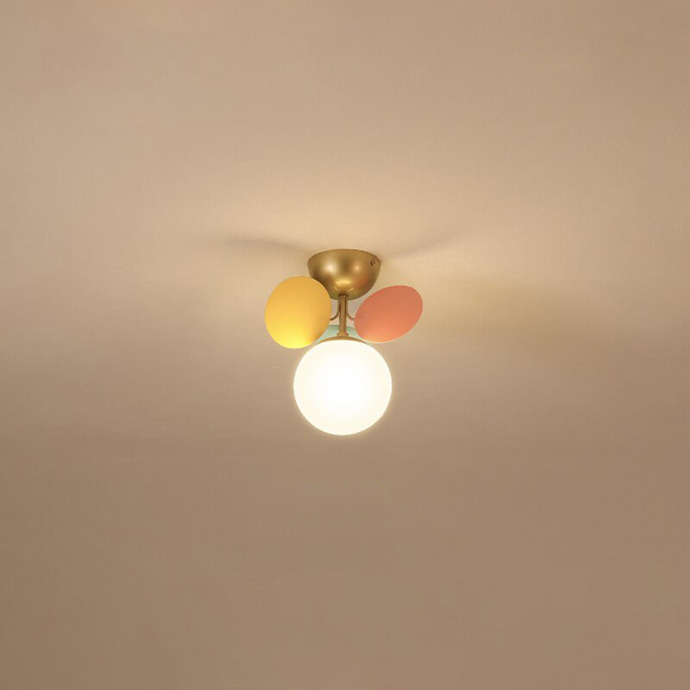 Lampadario a Rami di Fiori per Soggiorno