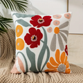 Loxi - Cuscino Decorativo con Stampa Floreale