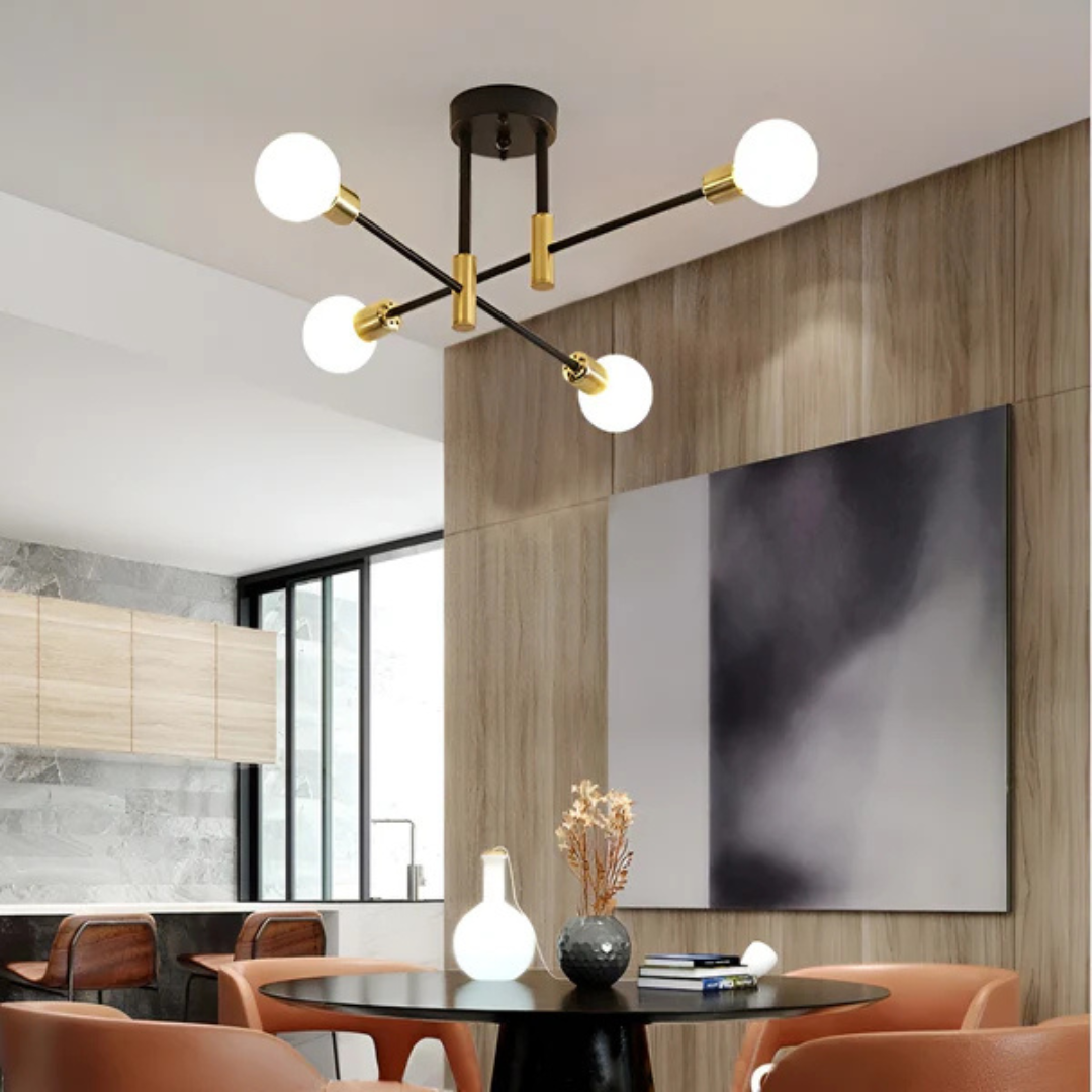 Helen - Lampada a soffitto LED Retro