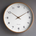 Orologio da Parete in Legno Scandinavo – Design Minimalista