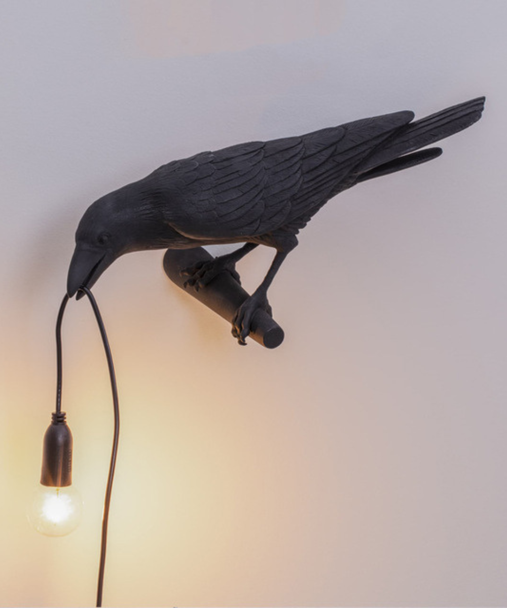 Lampada da Tavolo Corvo - Illuminazione Unica e Artistica