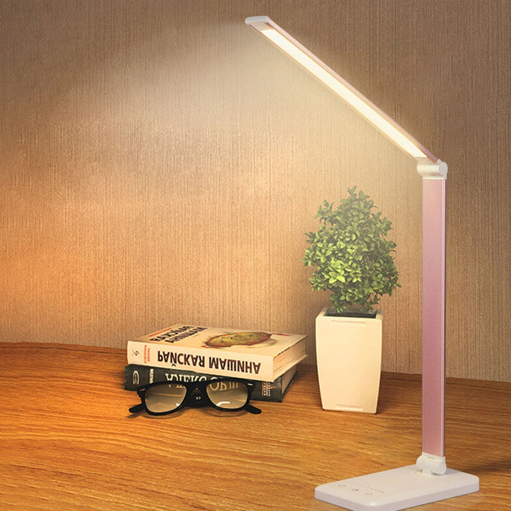 Nordic Creative Lampada da Scrivania Pieghevole Touch Dimmabile LED