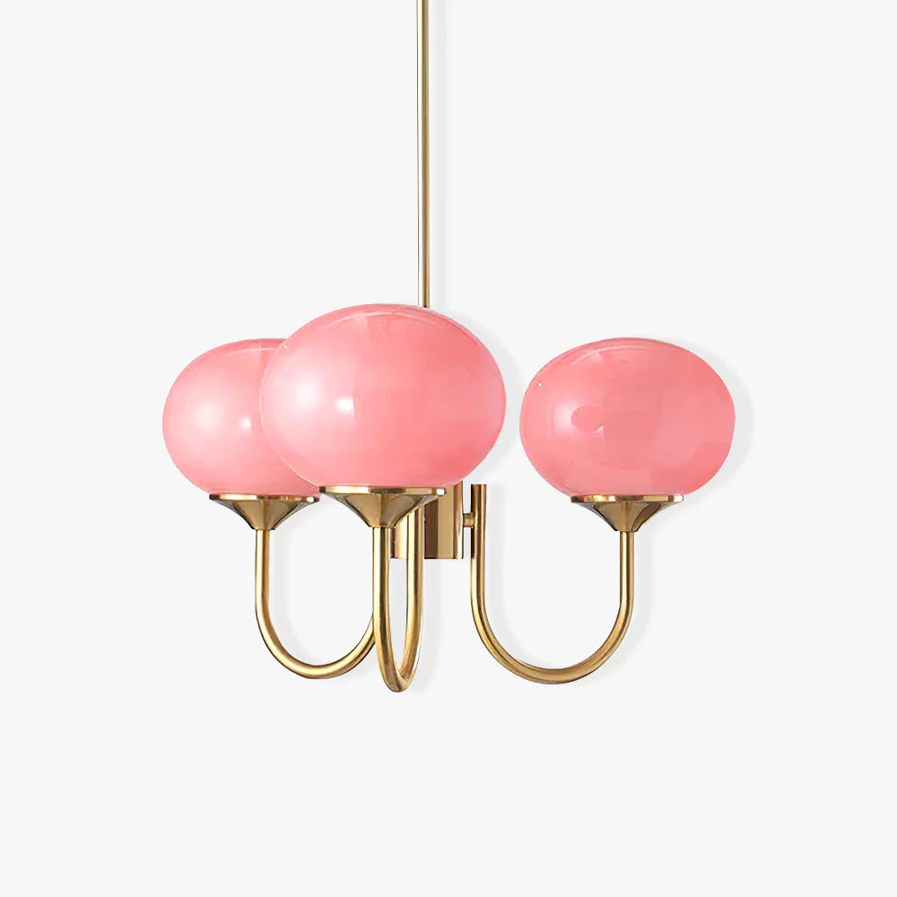 AuroraGlow - Lampadario Marshmallow