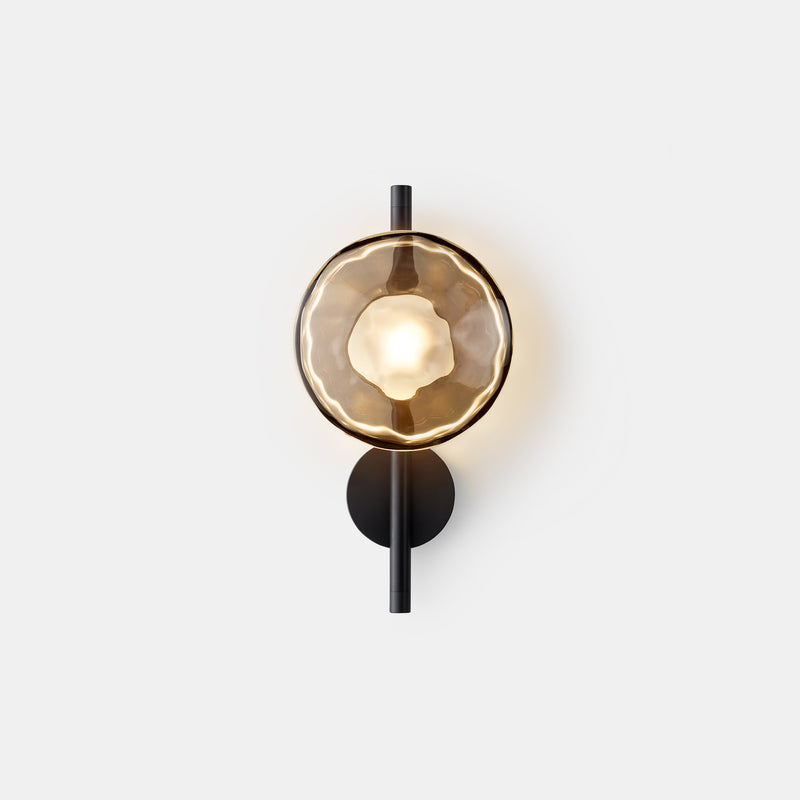 Noreva | Applique in Vetro Scultoreo con LED Integrato per Illuminazione Interni Moderni