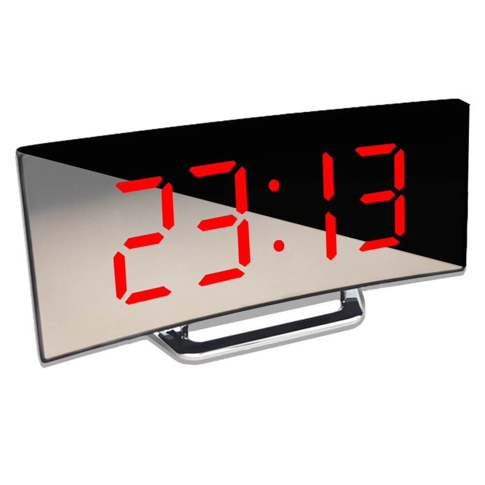 Sveglia Digitale Curva LED