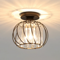 Panacea - Lampada da soffitto in vetro moderno