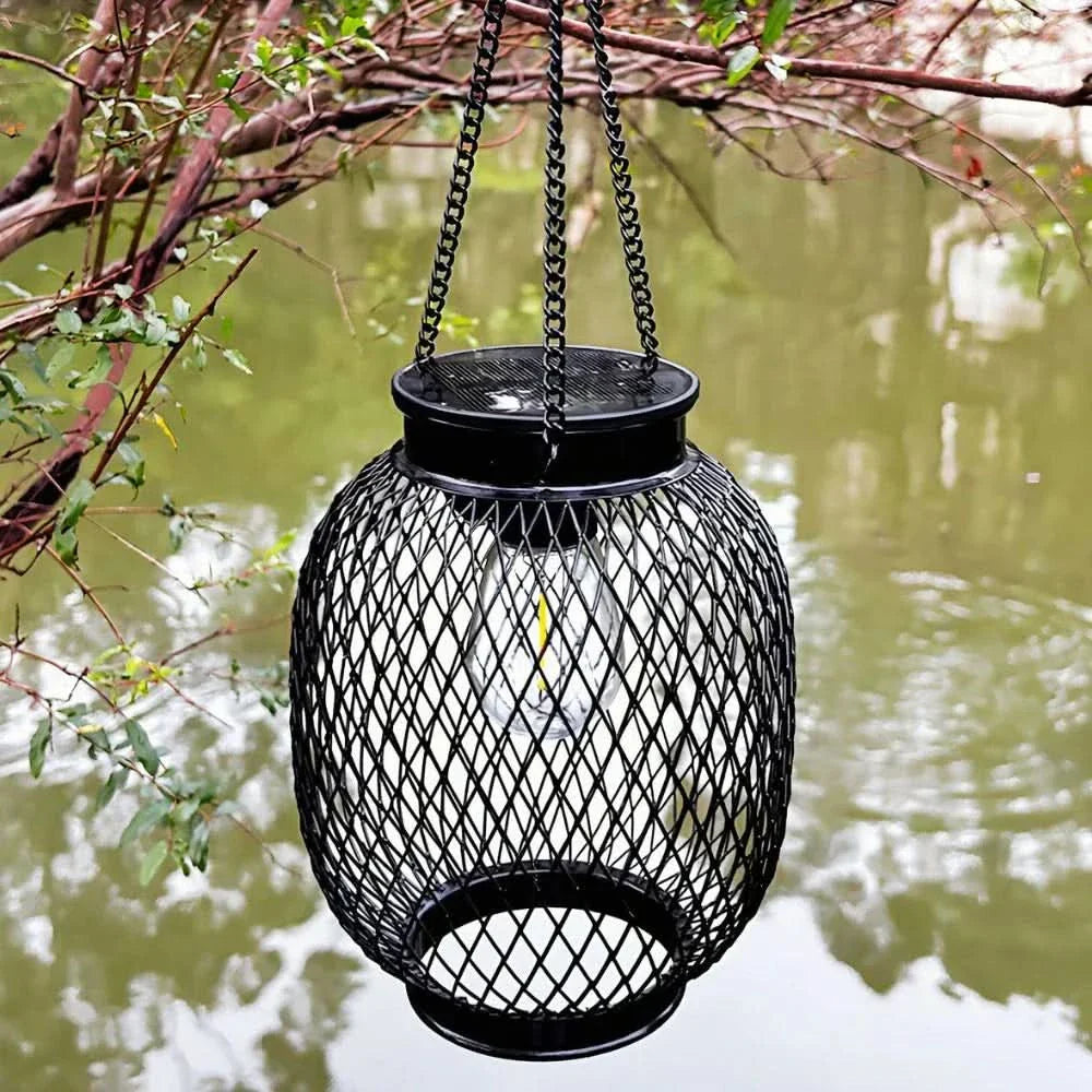 Lanterna Solare Sunny Garden – Luce LED da Esterno Impermeabile con Sensore Automatico
