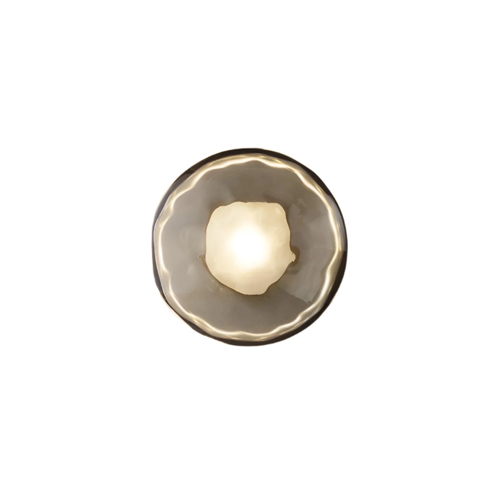 Noreva | Applique in Vetro Scultoreo con LED Integrato per Illuminazione Interni Moderni
