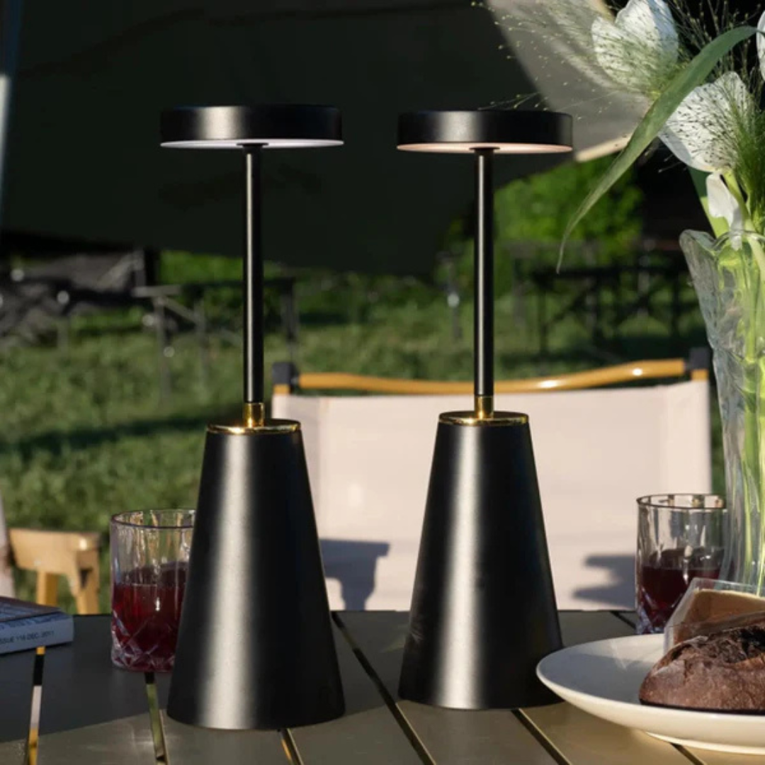 Gleon - Lampada da Tavolo Wireless Ricaricabile