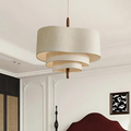 Floressa - Elegante Lampadario in Tessuto per Illuminazione Accogliente