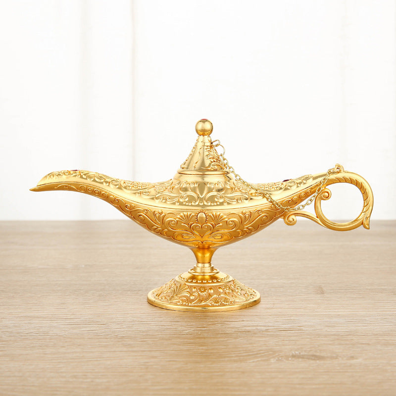 Lampada Magica di Aladino Decorazione in Lega