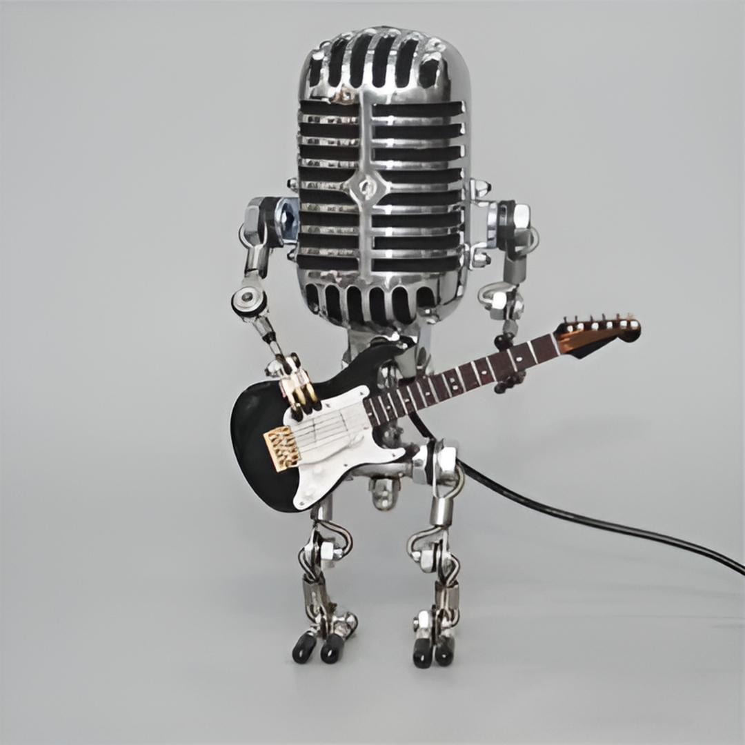Omvix - Lampada da Tavolo Robot Unica