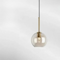 NordicGlow – Elegante lampada a sospensione in vetro scandinava