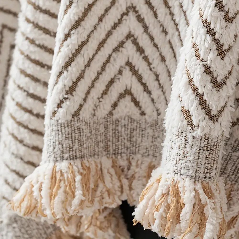 Copertura per Divano a Zigzag Stripe
