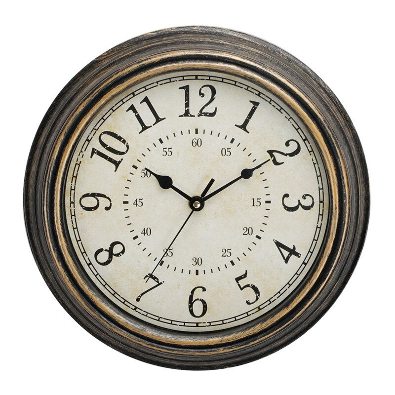 TimeWoods – Orologio da parete vintage in legno