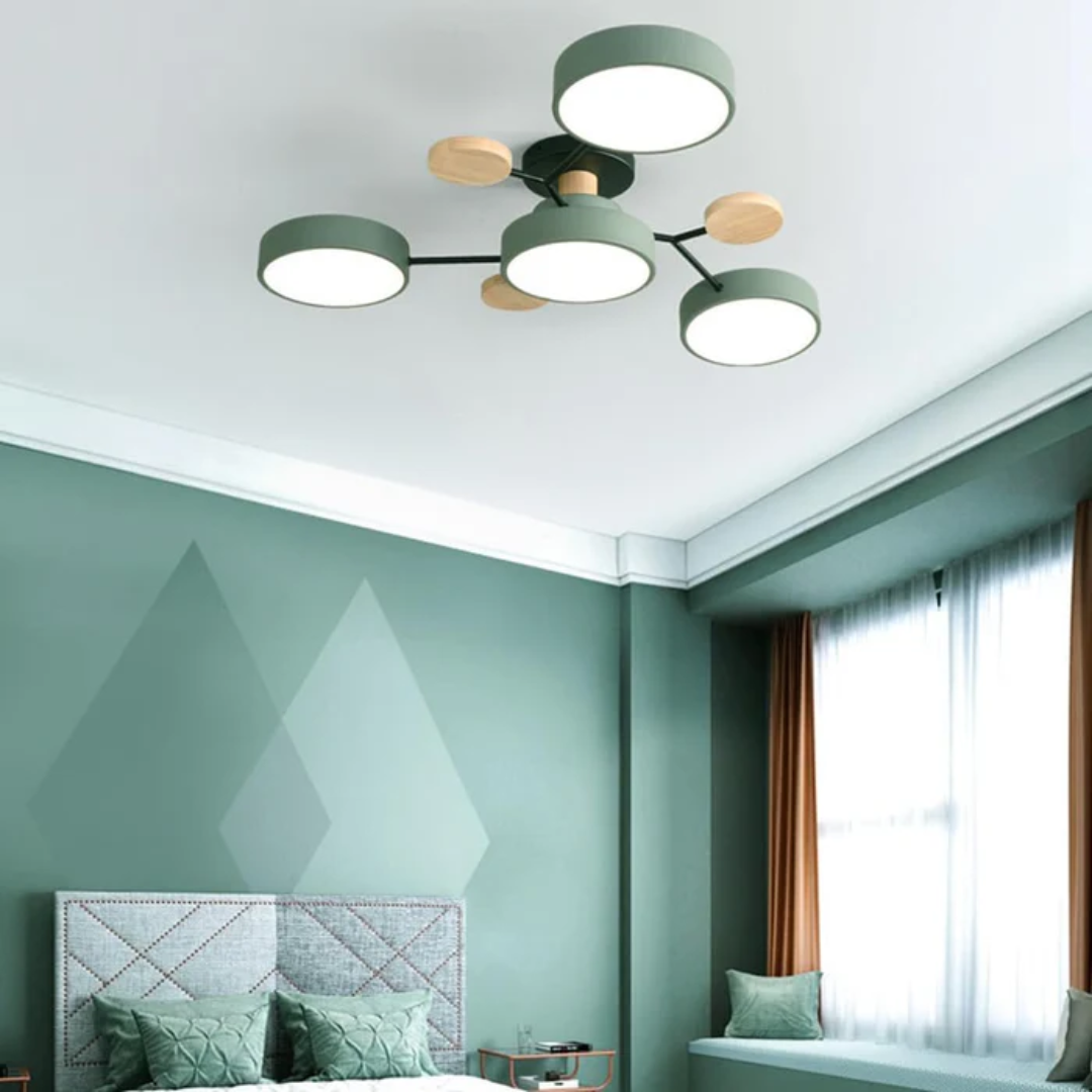 Moderna Lampada da Soffitto LED Rotonda