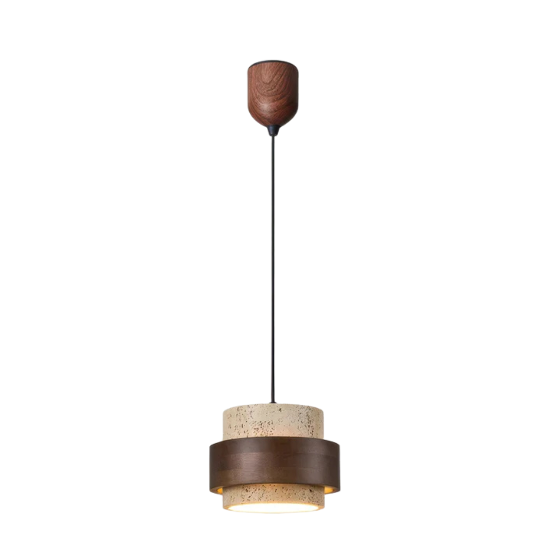 Elegante Lampada a Sospensione in Stile Wabi Sabi per Ambienti Moderni